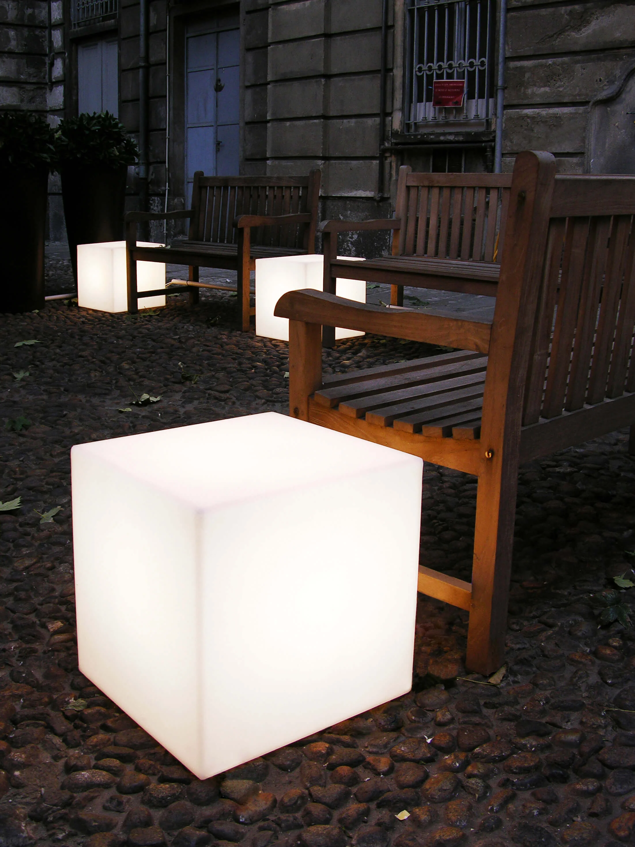 Slide Cubo – Leuchtwürfel – Milieubild 5