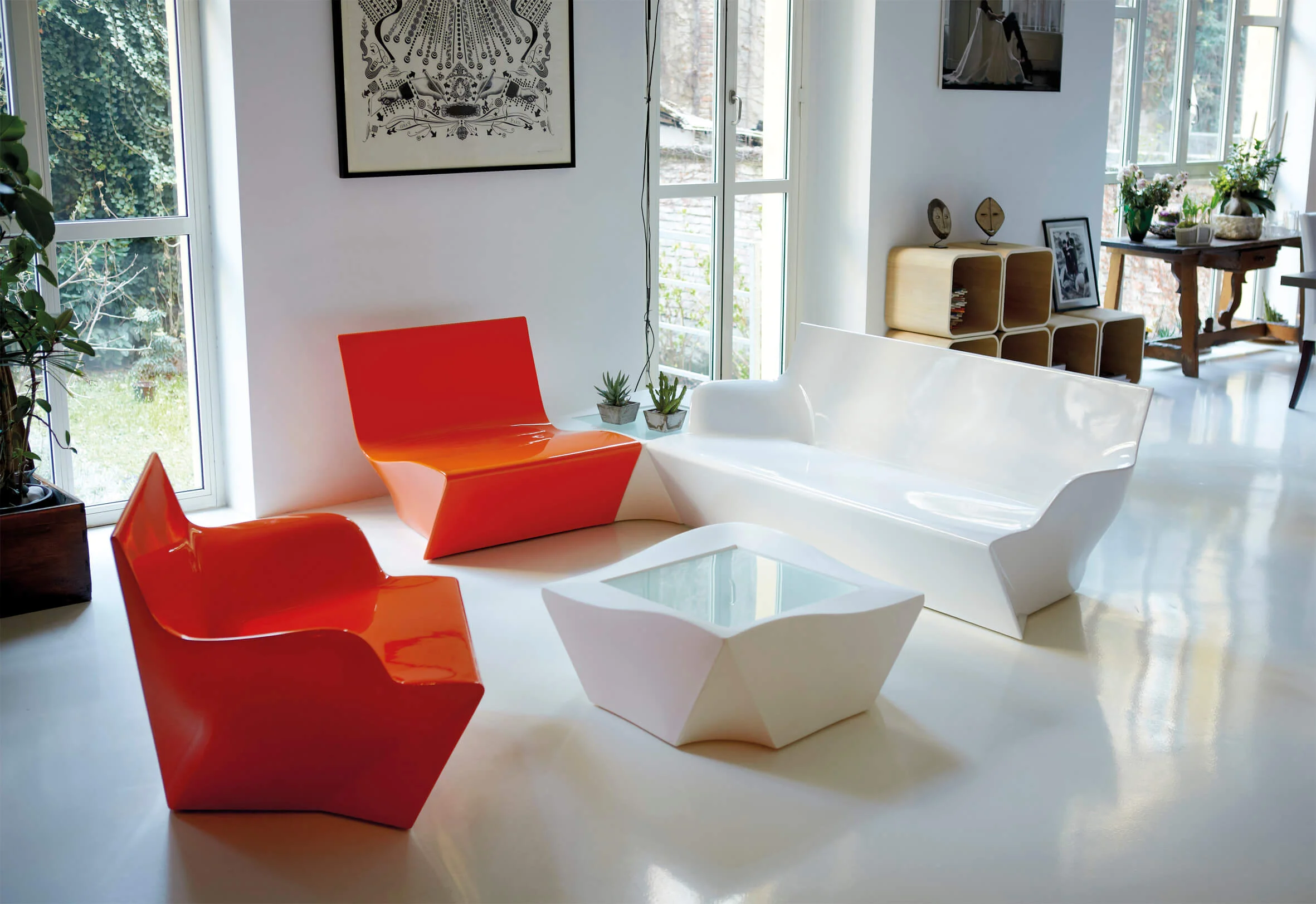 Slide Kami Ichi – Lounge-Sessel