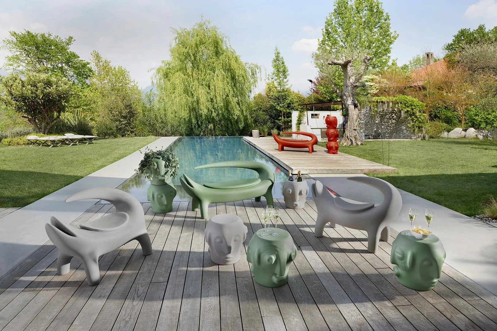 Slide Kroko – Lounge-Sessel