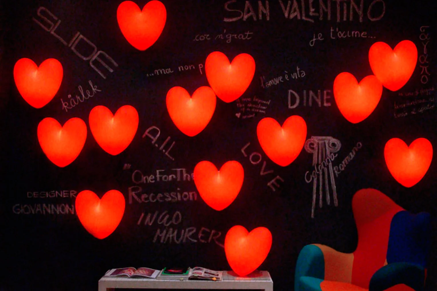 Slide Love – Wandleuchte
