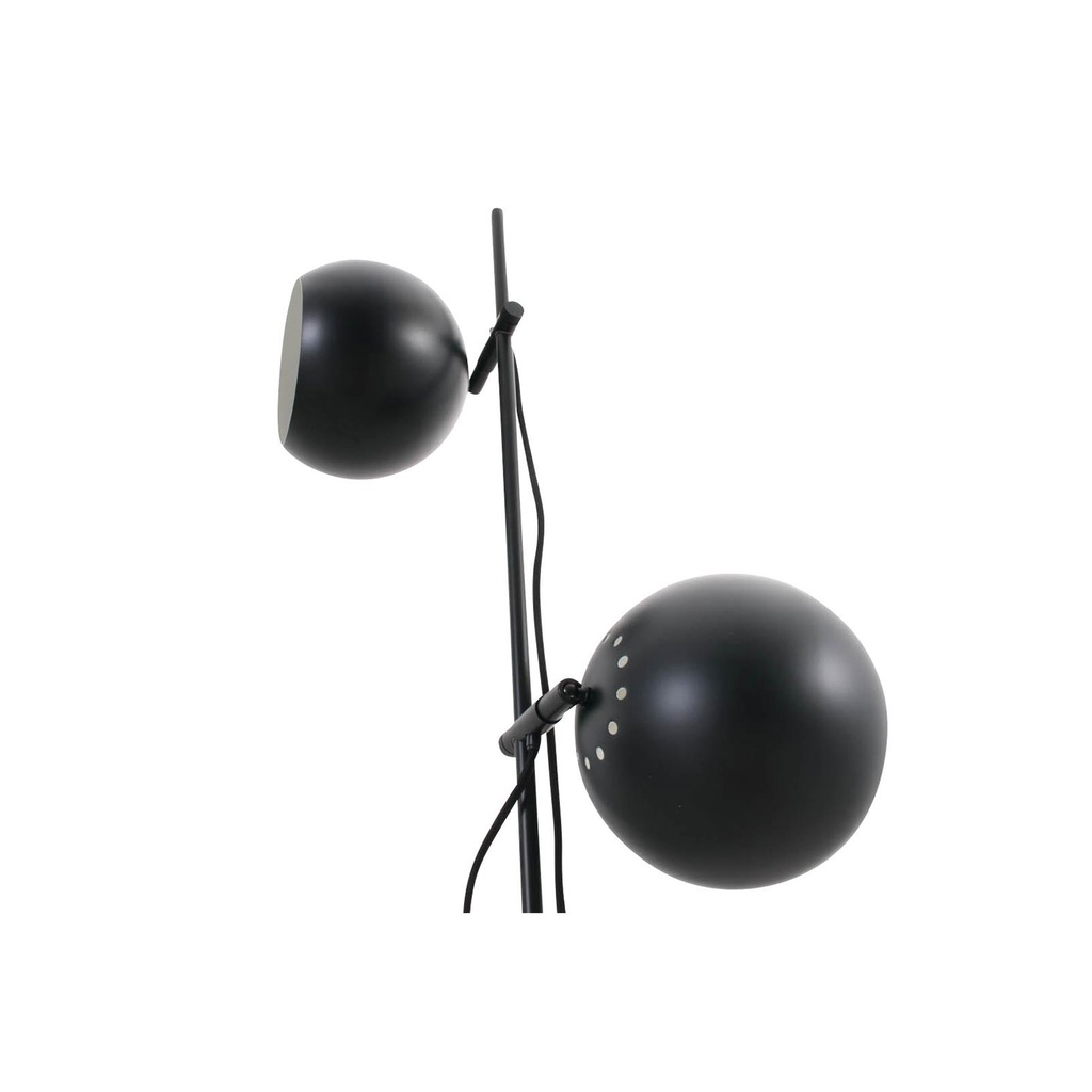 Frandsen Stehlampelampe BALL DOUBLE in schwarz matt