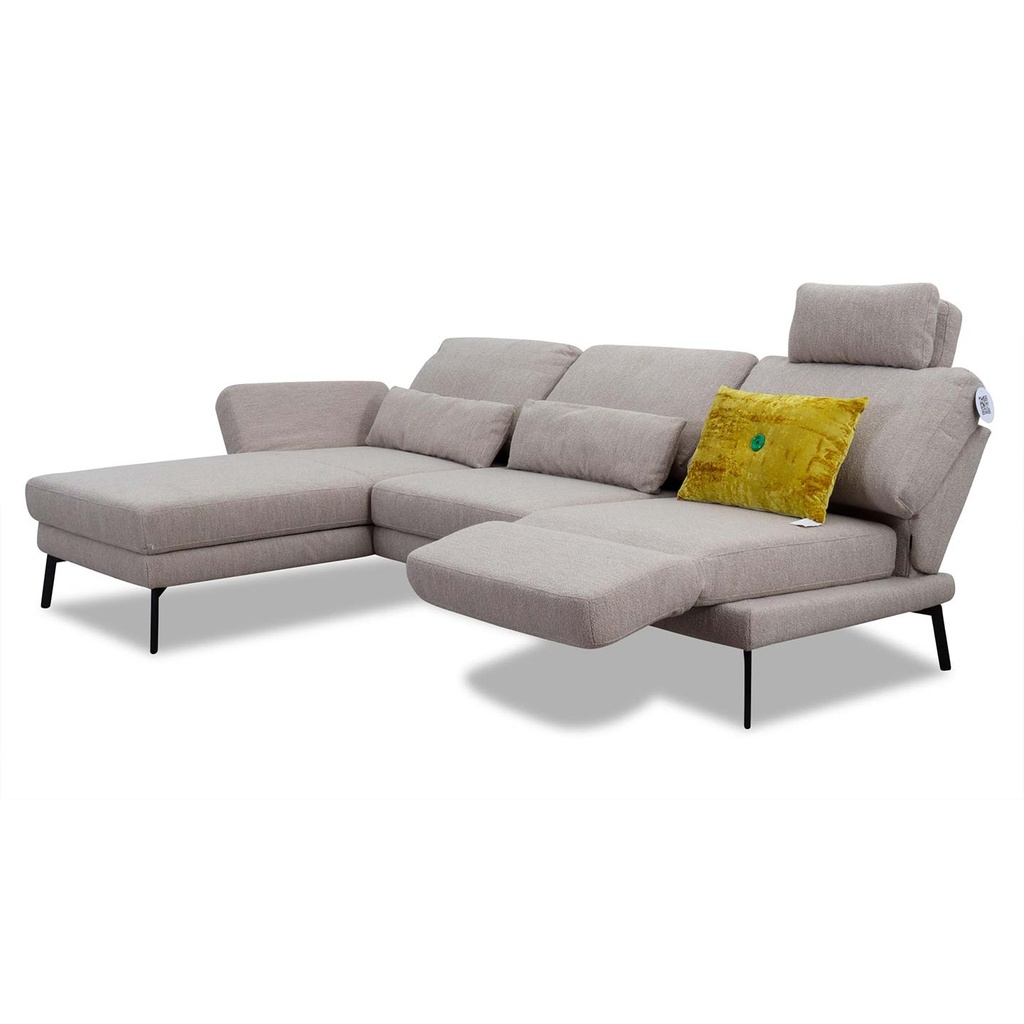 Candy Ecksofa TWISTER in Stoff Loop konfigurierbar