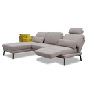 Candy Ecksofa TWISTER in Stoff Loop konfigurierbar