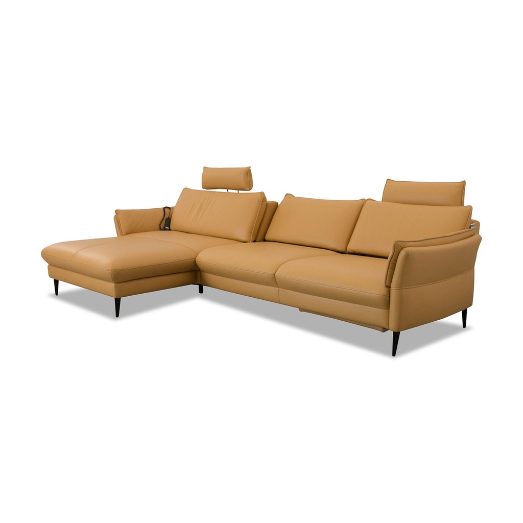 Hukla Ecksofa HP19094 in Leder Vivre