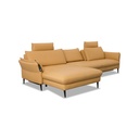 Hukla Ecksofa HP19094 in Leder Vivre