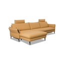 Hukla Ecksofa HP19094 in Leder Vivre