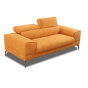 Willi Schillig Sofa 21106 Piedroo in Stoff S37 brandy