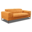 Willi Schillig Sofa 21106 Piedroo in Stoff S37 brandy