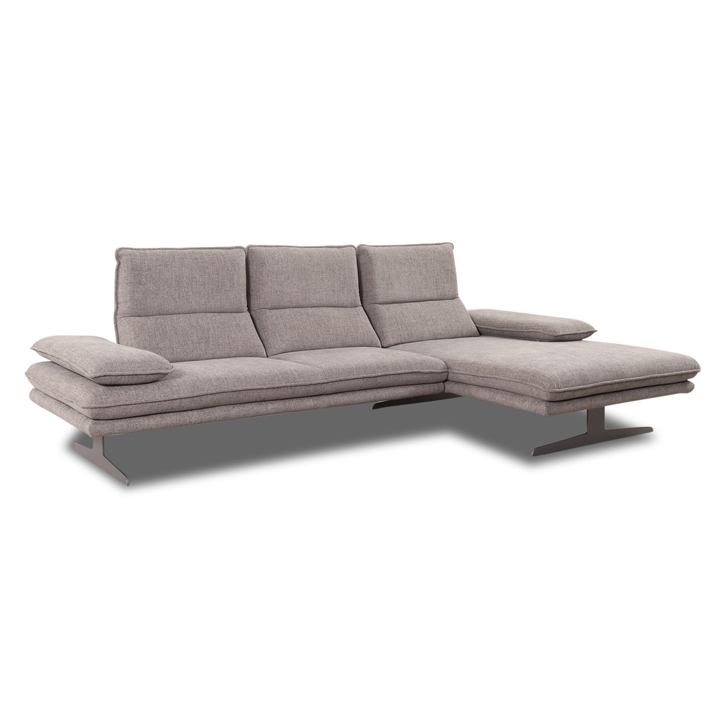 Willi Schillig Ecksofa 16777 BROADWAY in Stoff S43 granite