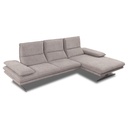 Willi Schillig Ecksofa 16777 BROADWAY in Stoff S43 granite