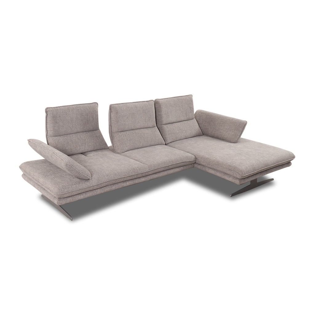 Willi Schillig Ecksofa 16777 BROADWAY in Stoff S43 granite