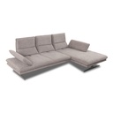 Willi Schillig Ecksofa 16777 BROADWAY in Stoff S43 granite