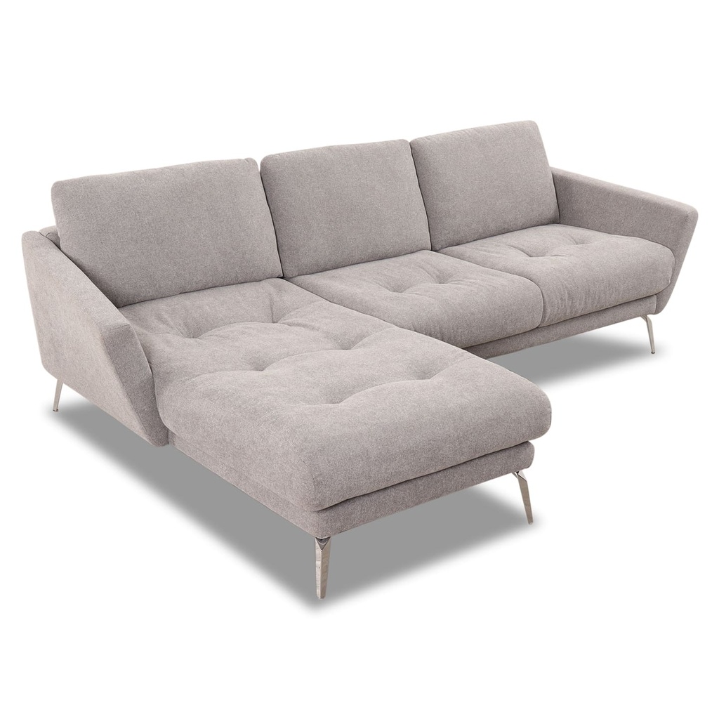 Willi Schillig Ecksofa 12301 SOFTY in Stoff R66 dolphin