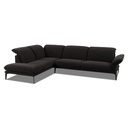 Willi Schillig 24600 Ecksofa Sherry in Stoff V39 schwarz