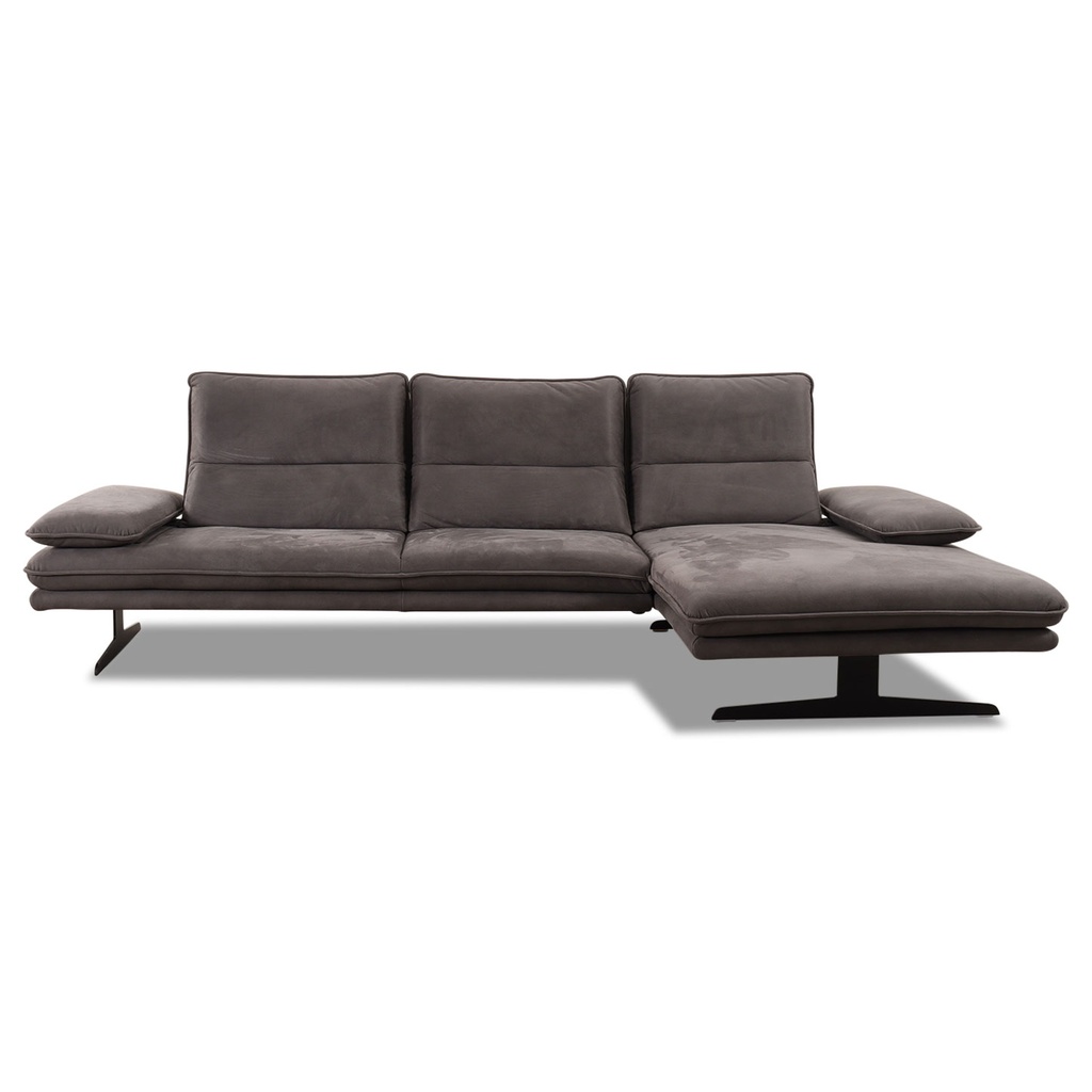 Willi Schillig Ecksofa 16777 BROADWAY in Microfaser S37 anthracite