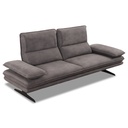 Willi Schillig Sofa16777 BROADWAY in Microfaser S37 anthracite