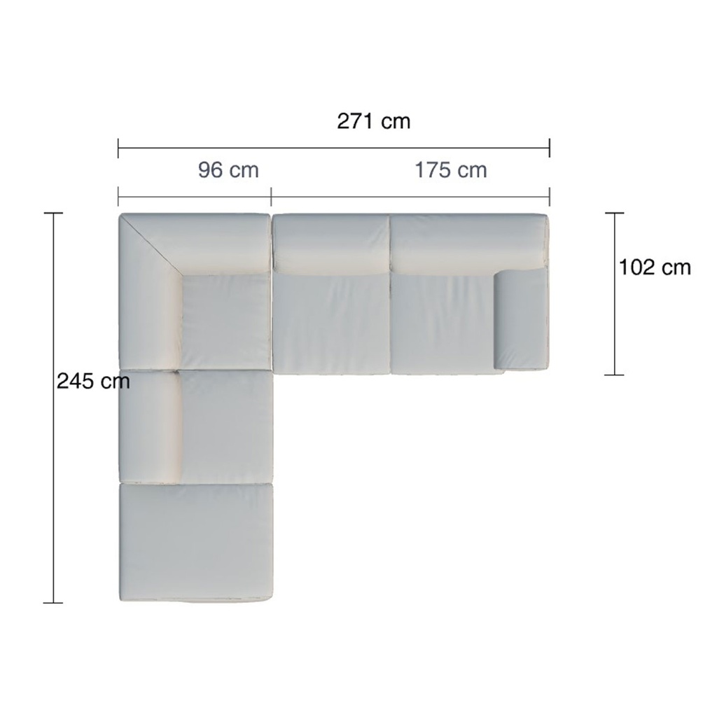 Willi Schillig Ecksofa 20550 ALESSIIO in Leder Z83 konfigurierbar