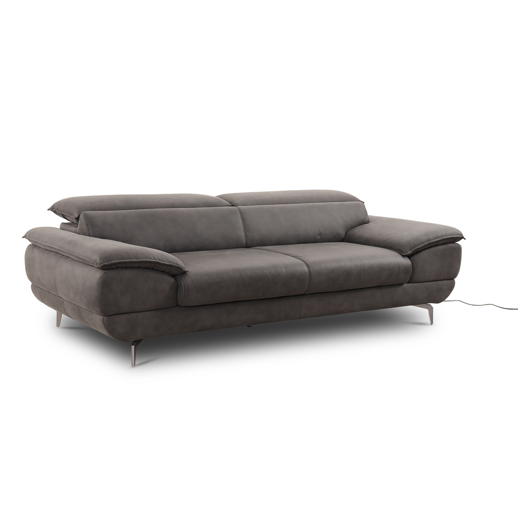 Willi Schillig Sofa 23668 PIERRE in Leder Z78 petrol