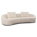 Sitzdesign Sofa ALBA in Boucle Stoff