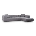 Ecksofa BUBBLE in Stoff in Manhattan grey