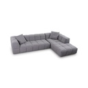 Ecksofa BUBBLE in Stoff in Manhattan grey