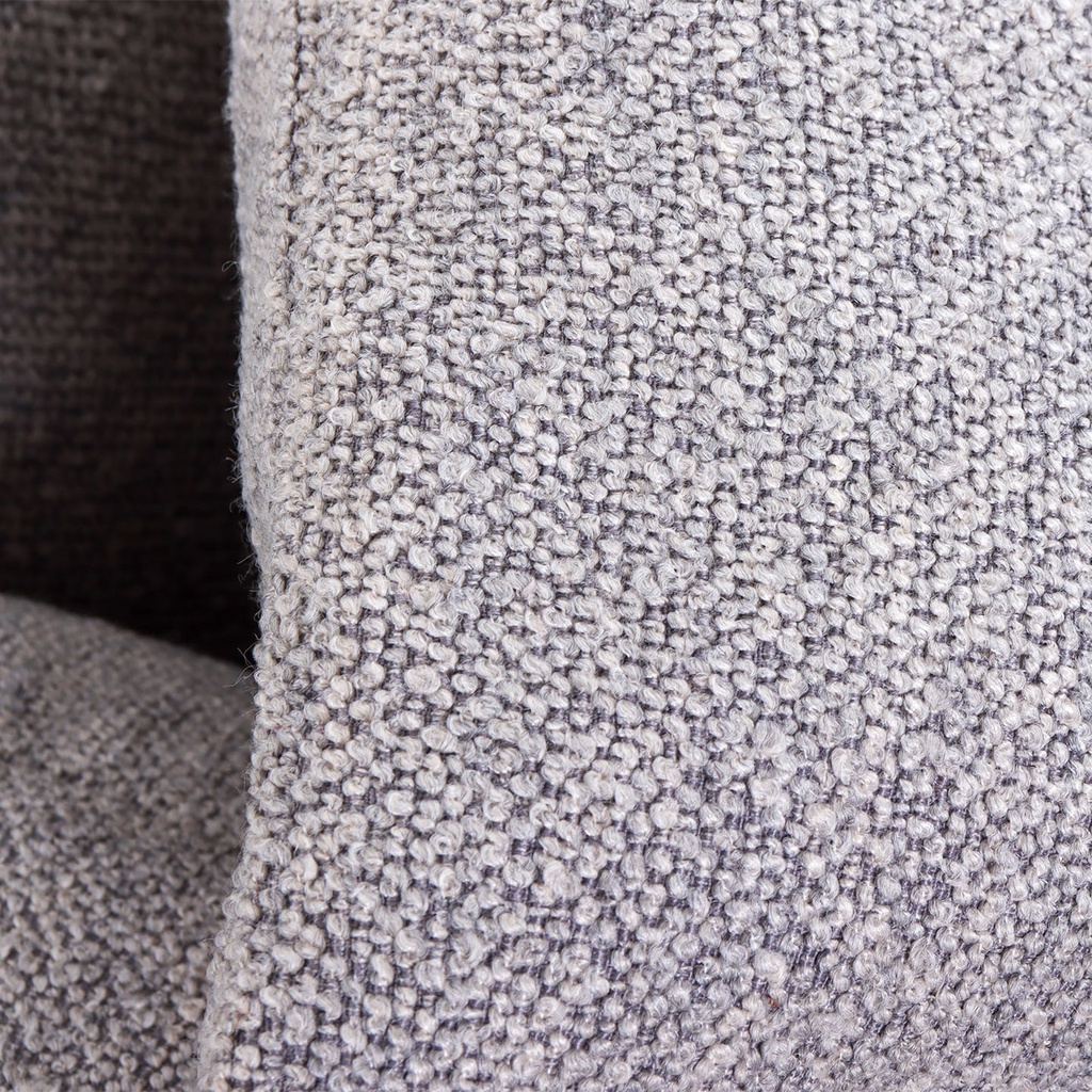 Ecksofa BUBBLE in Stoff in Manhattan grey