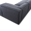 Ecksofa Softee New in Stoff in Manhattan grey