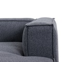 Ecksofa Softee New in Stoff in Manhattan grey