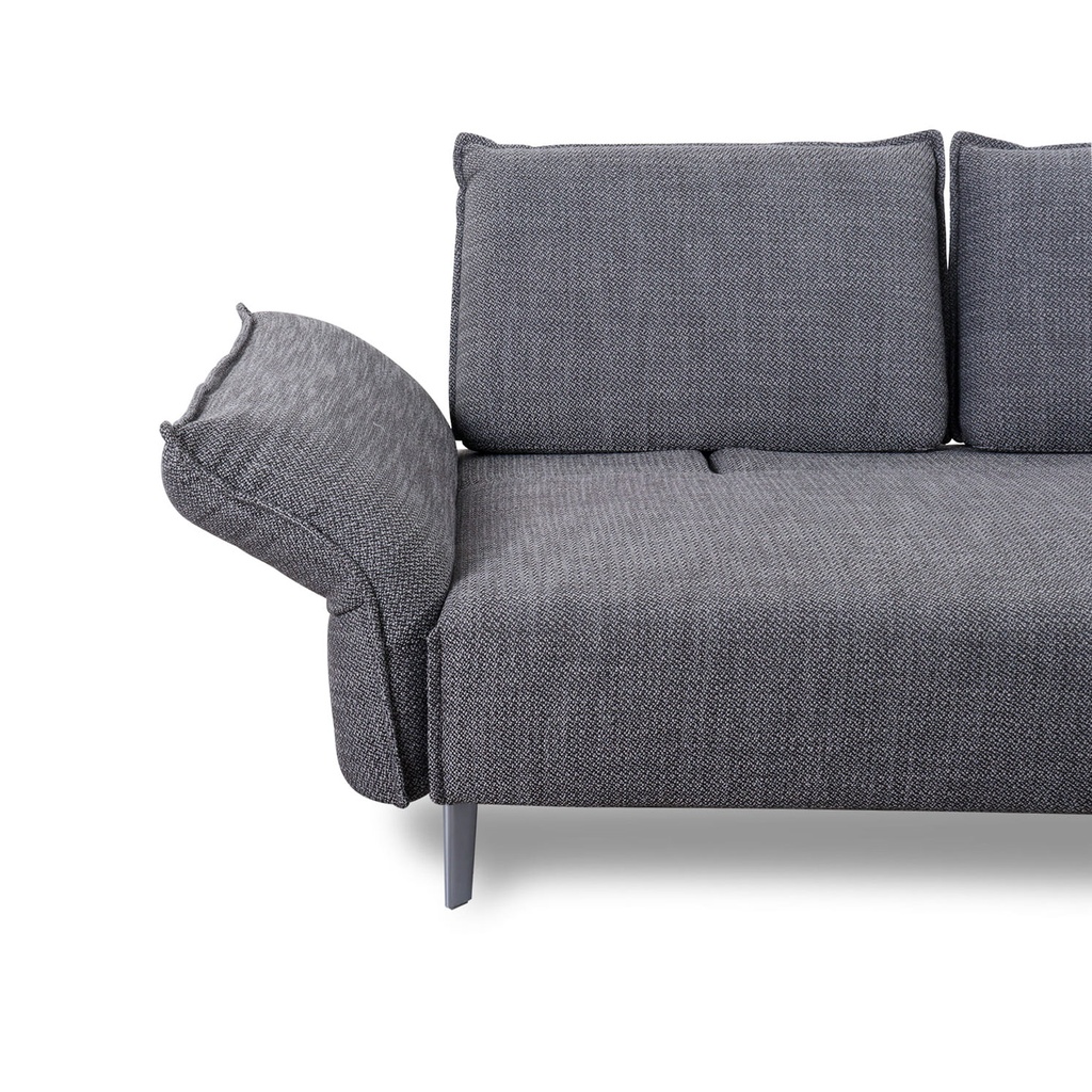 Willi Schillig Ecksofa 16660 Bonnie in Stoff T88 dark steel