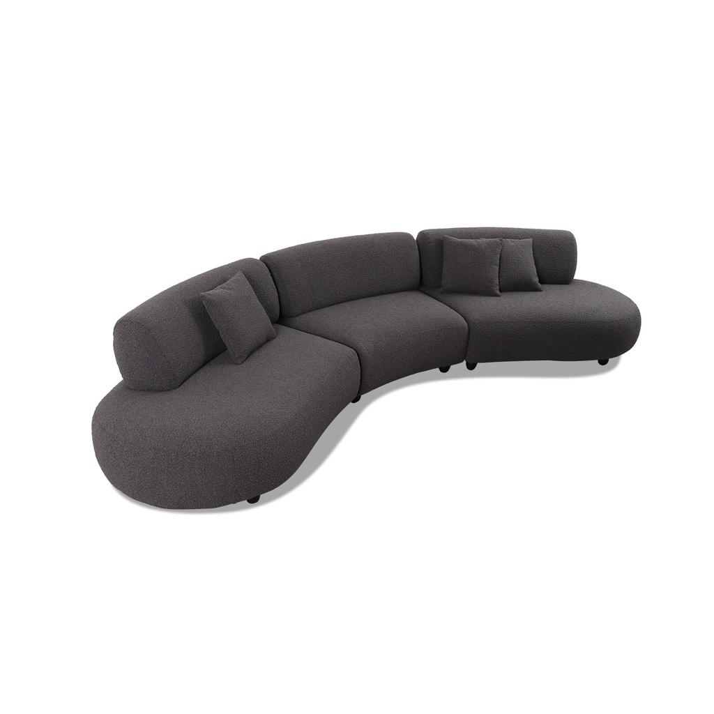 Sofa ISLAND in Stoff Legend mocca