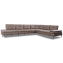 Willi Schillig 16544 exklusiv Ecksofa VALENTINO in Leder Z75 sand