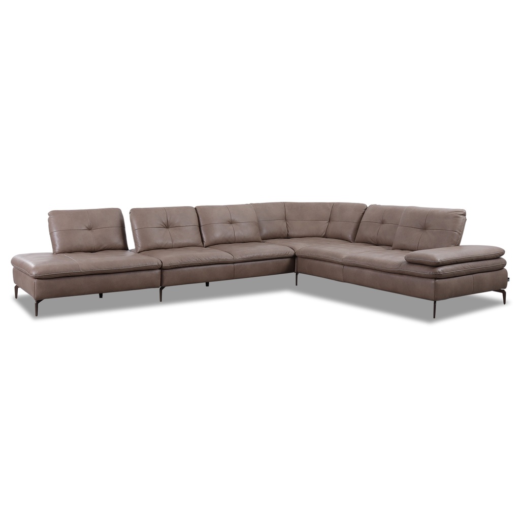 Willi Schillig 16544 exklusiv Ecksofa VALENTINO in Leder Z75 sand