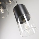 Danish Lemonite Flexa metal ceiling lamp black