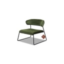 Scab Design LISA 2858 Lounge Stuhl in Stoff V4 grün
