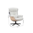 Conform Relaxessel Prime in Stoff Melange silver