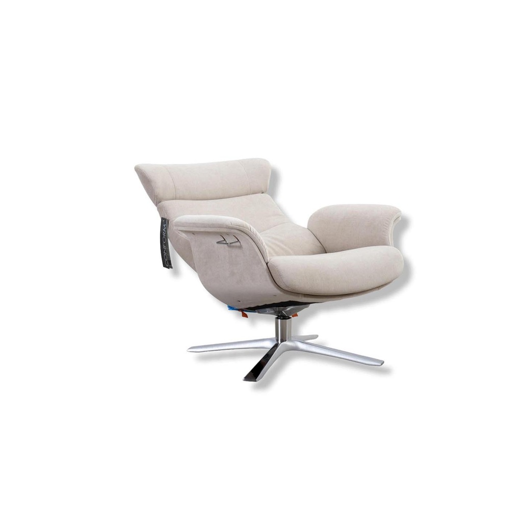 Conform Relaxessel Time Out in Stoff Velvety light beige