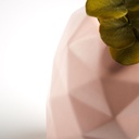 Danish Lemonite Vase LINEAL 35 cm Keramik pink