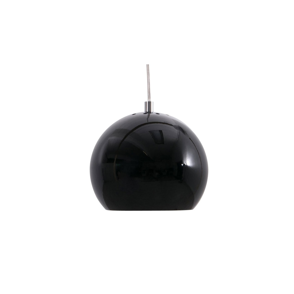 Frandsen pendant lamp BALL black glossy