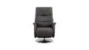 Willi Schillig TV armchair with double motor 32630 LIMBOO in leather Z73 graphite