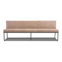 Het Anker LARA bench seat in leather Africa lontra