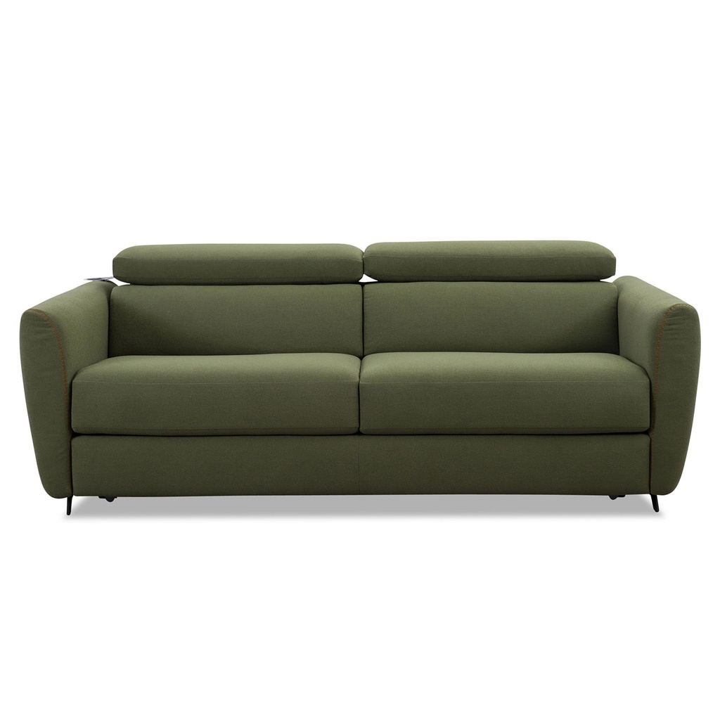 Dienne Salotti sofa bed Modular Pro in fabric Fluf green