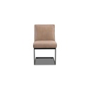 Het Anker Lara 3x cantilever chair in leather Africa lontra