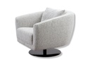 Nicoletti Home armchair Arianna in fabric Gibson beige