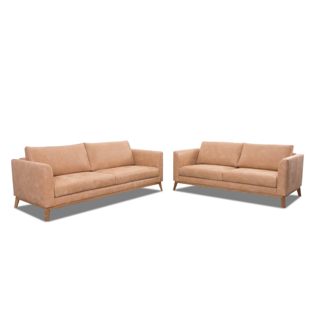 Het Anker sofa set ZERMATT in leather Africa mou