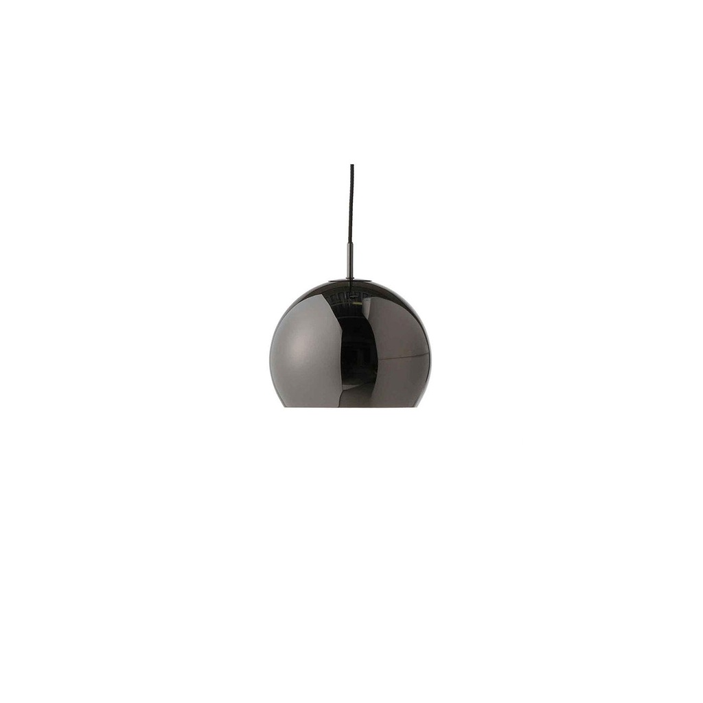 Frandsen pendant lamp BALL Ø 18cm black chrome