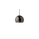 Frandsen pendant lamp BALL Ø 18cm black chrome