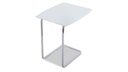 MIDJ side table APELLE CT in core leather havana