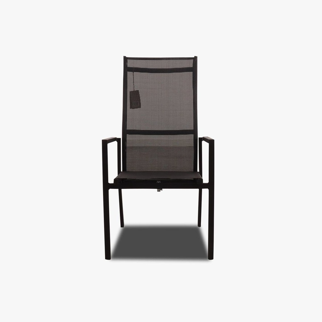 Brafab outdoor position chair AVANTI aluminum black