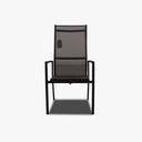Brafab outdoor position chair AVANTI aluminum black