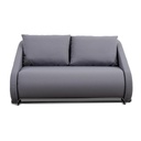 Saloni sofa bed Sleepo - 2-seater sofa gray